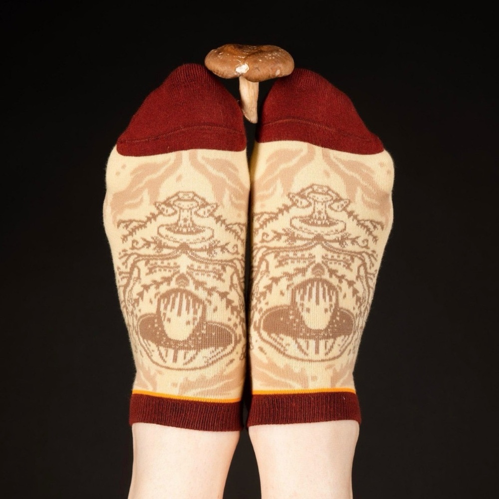 Mushroom Patterned Socks